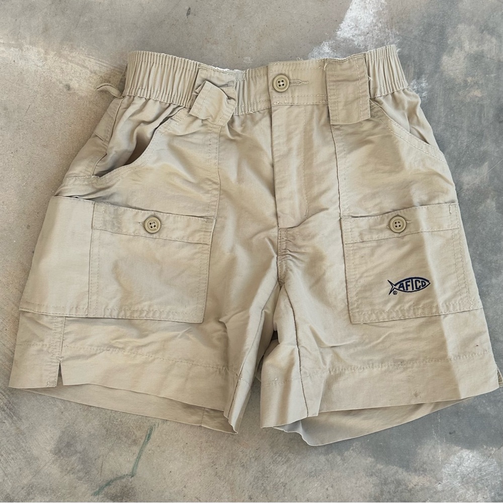 Aftco Shorts- Khaki- Size 24